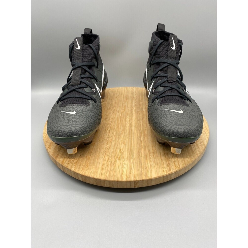 Nike Alpha Huarache NXT Black Metal Baseball Cleats DJ6517-010 Shoes Mens Sz 7 - Picture 7 of 12